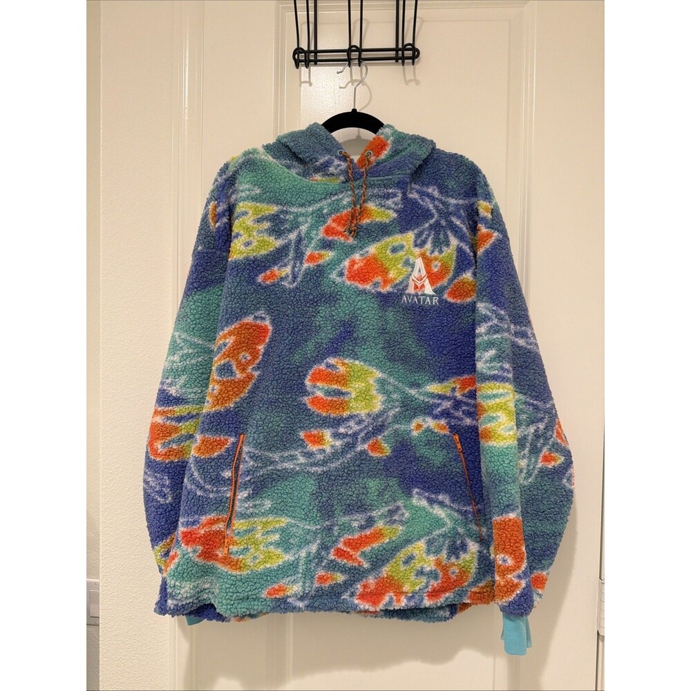 AVATAR DISNEY Pullover Sherpa Unisex Hoodie Unisex Large